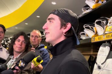 Alex Nedeljkovic talks about his season with the Pittsburgh Penguins.
