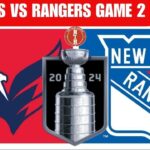 Washington Capitals vs New York Rangers Game 2 LIVE | Stanley Cup Playoffs 2024 | NHL STREAM PxP