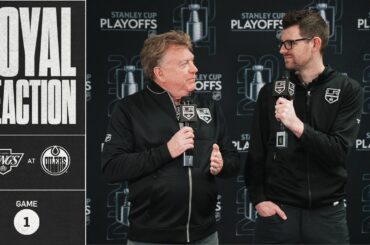 Reacting to Game One of Oilers-Kings | LA Kings Royal Reaction with Zach Dooley & Scott Burnside
