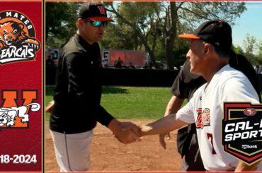 !! OFFICIAL HIGHLIGHTS !! San Mateo at Woodside Baseball
