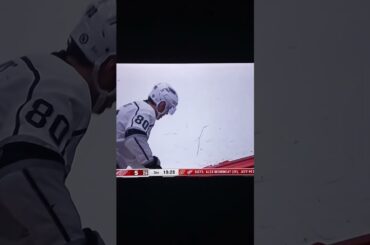 Robby Fabbri Thinks He's Playing Soccer #nhl #hockey #lakings #redwings