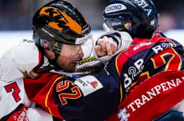 SJUKA SLAGSMÅL I SVENSK HOCKEY