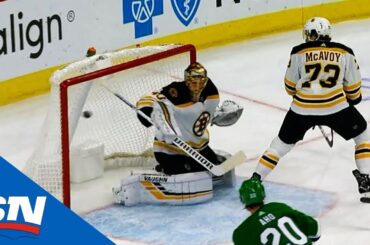 ‘Brass Bonanza’ Blares After Teuvo Teravainen Banks Puck Off Charlie McAvoy