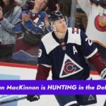 Nathan MacKinnon is HUNTING in the Defensive Zone