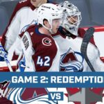 Redemption for Georgiev and the Colorado Avalanche as they tie the series with the Winnipeg Jets