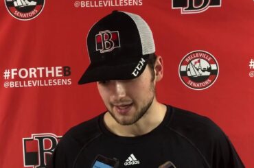 Belleville 5-4 Toronto (OT) — Nov. 16 — Post-game