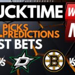 NHL Playoffs Predictions and Best Bets | Bruins vs Maple Leafs | Kings vs Oilers | PuckTime Apr 24