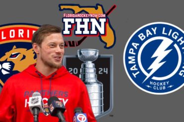 Vladimir Tarasenko, Panthers Playoff Practice: Florida at Tampa Bay Lightning (G3)