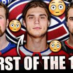 JURAJ SLAFKOVSKY RANKED AS THE WORST 1ST OVERALL PICK (Re: Alexis Lafreniere, Nico Hischier)