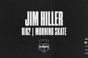 Head Coach Jim Hiller | R1G2 Morning Skate in Edmonton