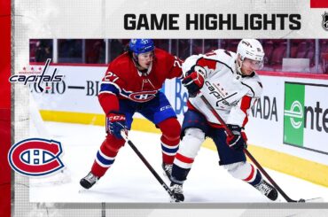 Capitals @ Canadiens 2/10/22 | NHL Highlights