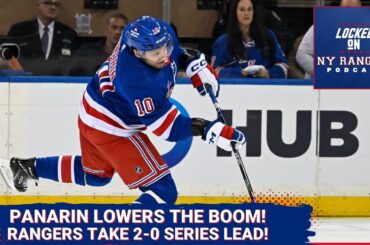 Panarin lowers the BOOM! Rangers hold off Caps to win Game 2... but need to find the knockout punch!