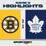 NHL Game 3 Highlights | Bruins vs. Maple Leafs - April 24, 2024
