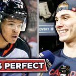 Cayden Lindstrom would "LOVE" to join Montreal.. - AMAZING Slafkovsky update