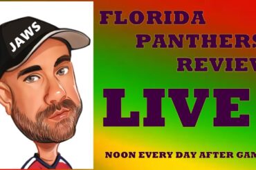 Florida Panthers Review Live - Game 2 Heroes Again!