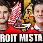 Steve Yzerman MADE A MISTAKE W/ This Top Draft Pick? Marco Kasper VS Frank Nazar (Red Wings News)