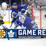 Gm 3: Bruins @ Maple Leafs 4/24 | NHL Playoffs 2024