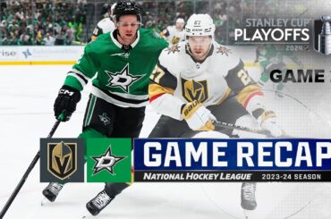 Gm 2: Golden Knights @ Stars 4/24 | NHL Playoffs 2024