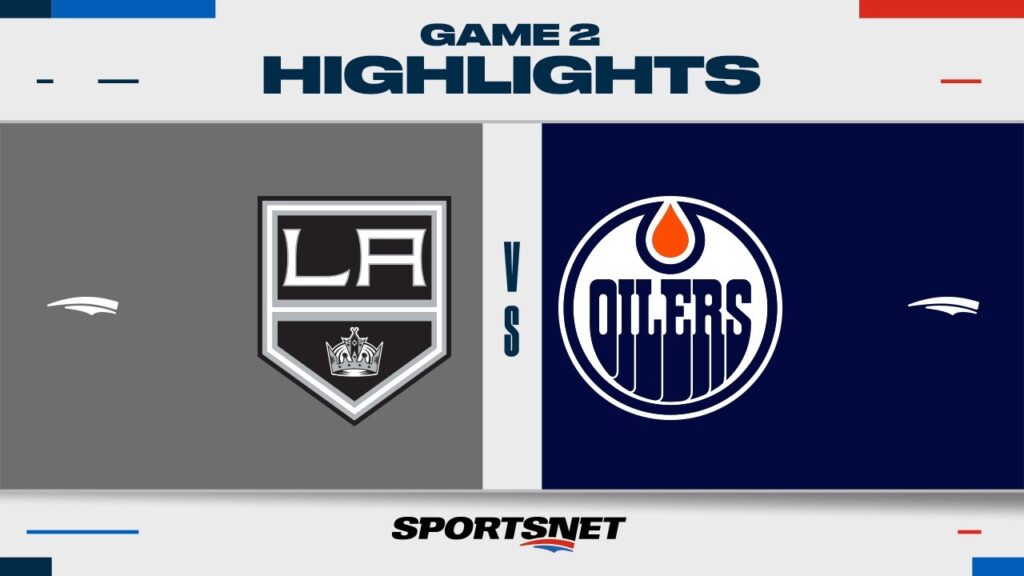NHL Game 2 Highlights | Kings vs. Oilers – April 24, 2024