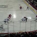 Xavier Ouellet of the Laval Rocket scores a power play goal vs. the Toronto Marlies 4/27/22