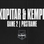 Anze Kopitar & Adrian Kempe | 04.24 Kings WIN Game 2 in Edmonton | Media
