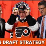 What should the Flyers draft strategy be for the NHL Draft?