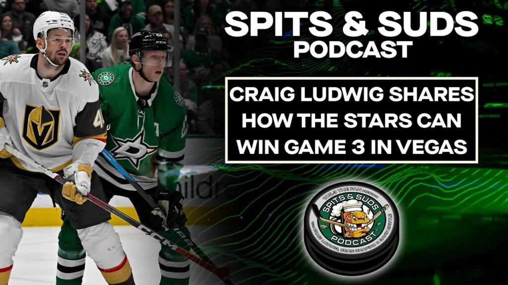 Craig Ludwig Shares His Thoughts On How The Stars Can Win Game 3 | Spits & Suds