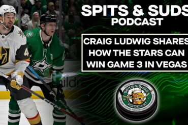 Craig Ludwig Shares His Thoughts On How The Stars Can Win Game 3 | Spits & Suds