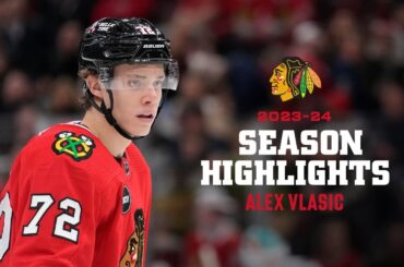Alex Vlasic 2023-24 Season Highlights | Chicago Blackhawks