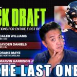 THE LAST MOCK DRAFT!