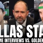 Tyler Seguin, Jason Robertson & Peter DeBoer React to Dallas Stars Being Down 0-2 vs. Golden Knights