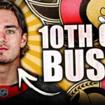 He May Be The FASTEST BUST I've Ever Seen… (Ottawa Senators 10th Overall Tyler Boucher)