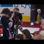 NJ Devils Give Shirts Off Their Backs To Fans After Final Game of 2023-24 Season