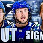 PATRIK ALLVIN MAKES A MOVE + BROCK BOESER, JT MILLER, FILIP HRONEK OUT (Vasili Podkolzin Signing)