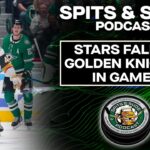 Stars Fall To Golden Knights In Game 1 | Spits & Suds