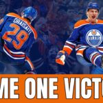 Breaking down the Oilers Game One victory at Roger's Place
