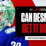 Can Canucks win series with Casey DeSmith in net?