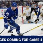 Should the Toronto Maple Leafs consider big changes heading into Game 4? Latest update on Nylander