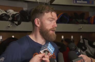 Mattias Ekholm Edmonton Oilers Postgame Interview vs Los Angeles Kings Game 2
