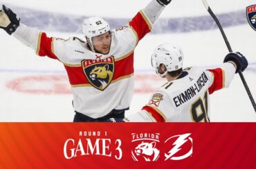 Panthers at Lightning | Game 3 Highlights | 4.25.24