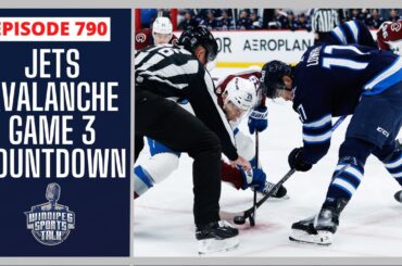 Winnipeg Jets vs. Colorado Avalanche Game 3 countdown