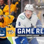Gm 3: Canucks @ Predators 4/25 | NHL Highlights | 2024 Stanley Cup Playoffs