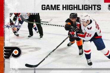 Capitals @ Flyers 2/26 | NHL Highlights 2022