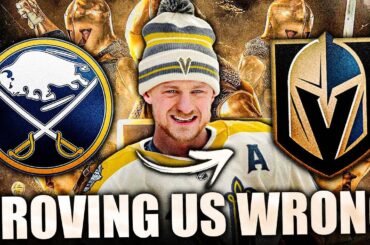 How Jack Eichel Is PROVING US ALL WRONG: Vegas Golden Knights VS Buffalo Sabres