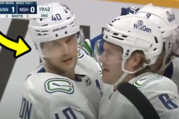 The Canucks just won their most STRESSFUL game yet...