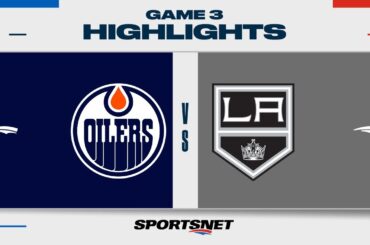 NHL Game 3 Highlights | Oilers vs. Kings - April 26, 2024