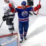 Oilers' Zach Hyman scores first career playoff hat trick
