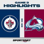 NHL Game 3 Highlights | Jets vs. Avalanche - April 26, 2024