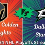 2024 NHL Playoffs Stream:  Vegas Golden Knights vs Dallas Stars  | Watch Along