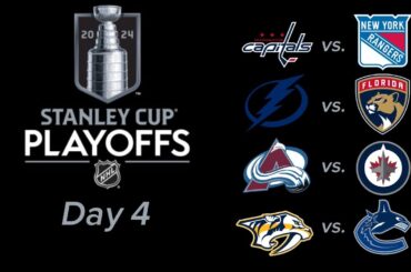 Stanley Cup Playoffs | Day 4 | All Goals